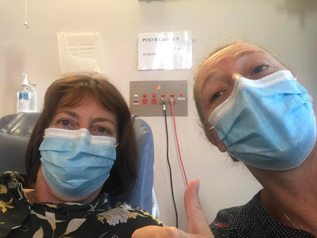 Chasing Lobsters -Blog 8.  At Home with Portable&nbsp;Chemo.